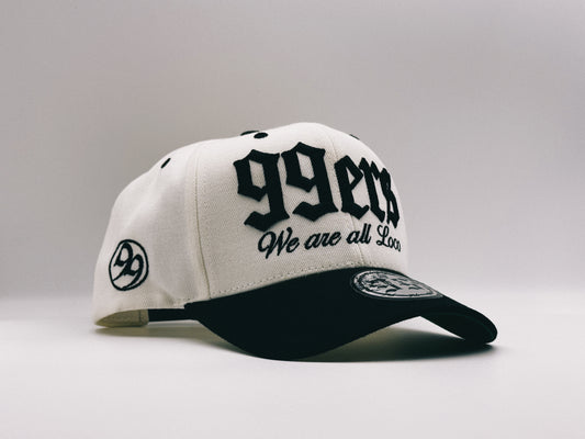 Natural & Black Cap – 99ers (We are all Loco) | Limited Edition