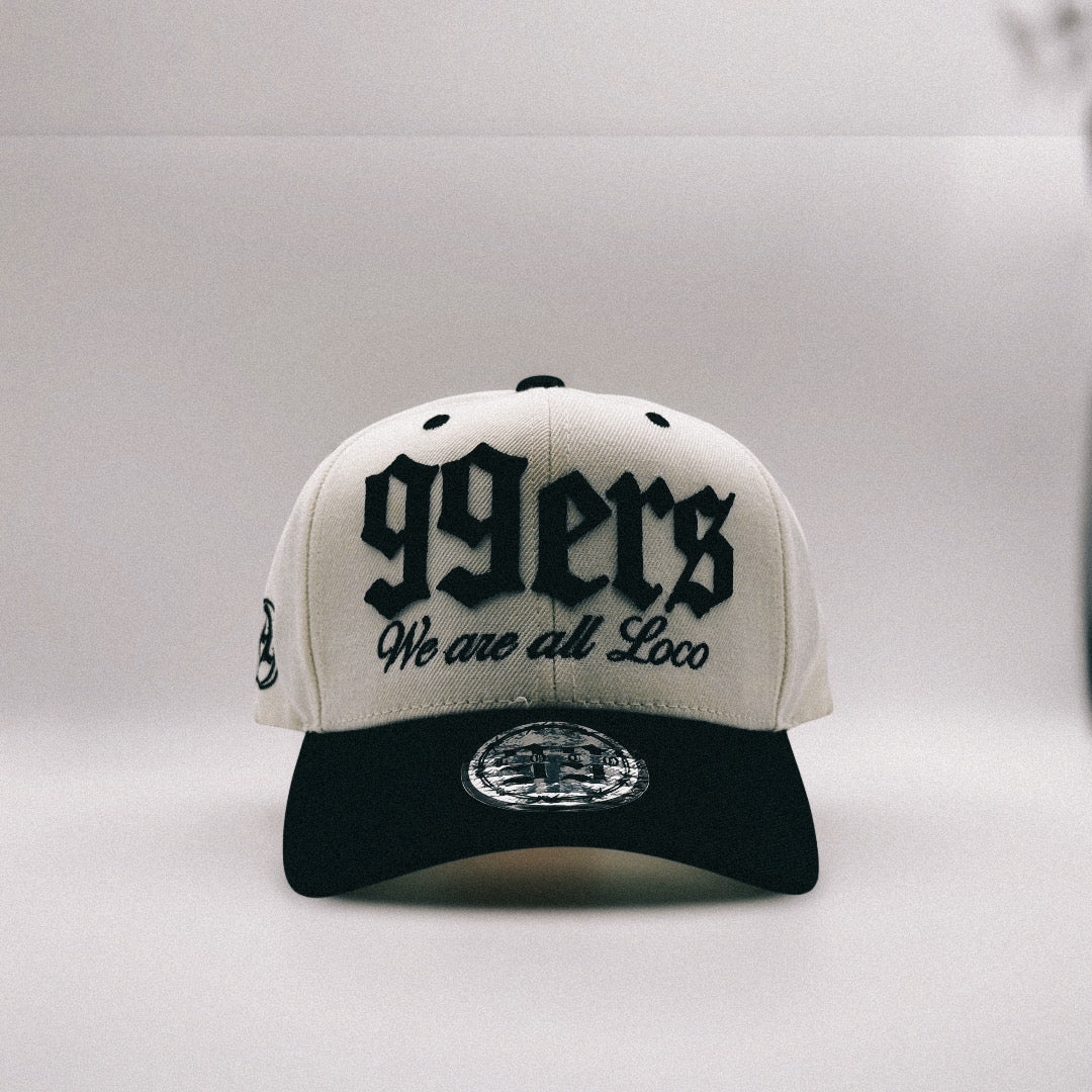 Natural & Black Cap – 99ers (We are all Loco) | Limited Edition