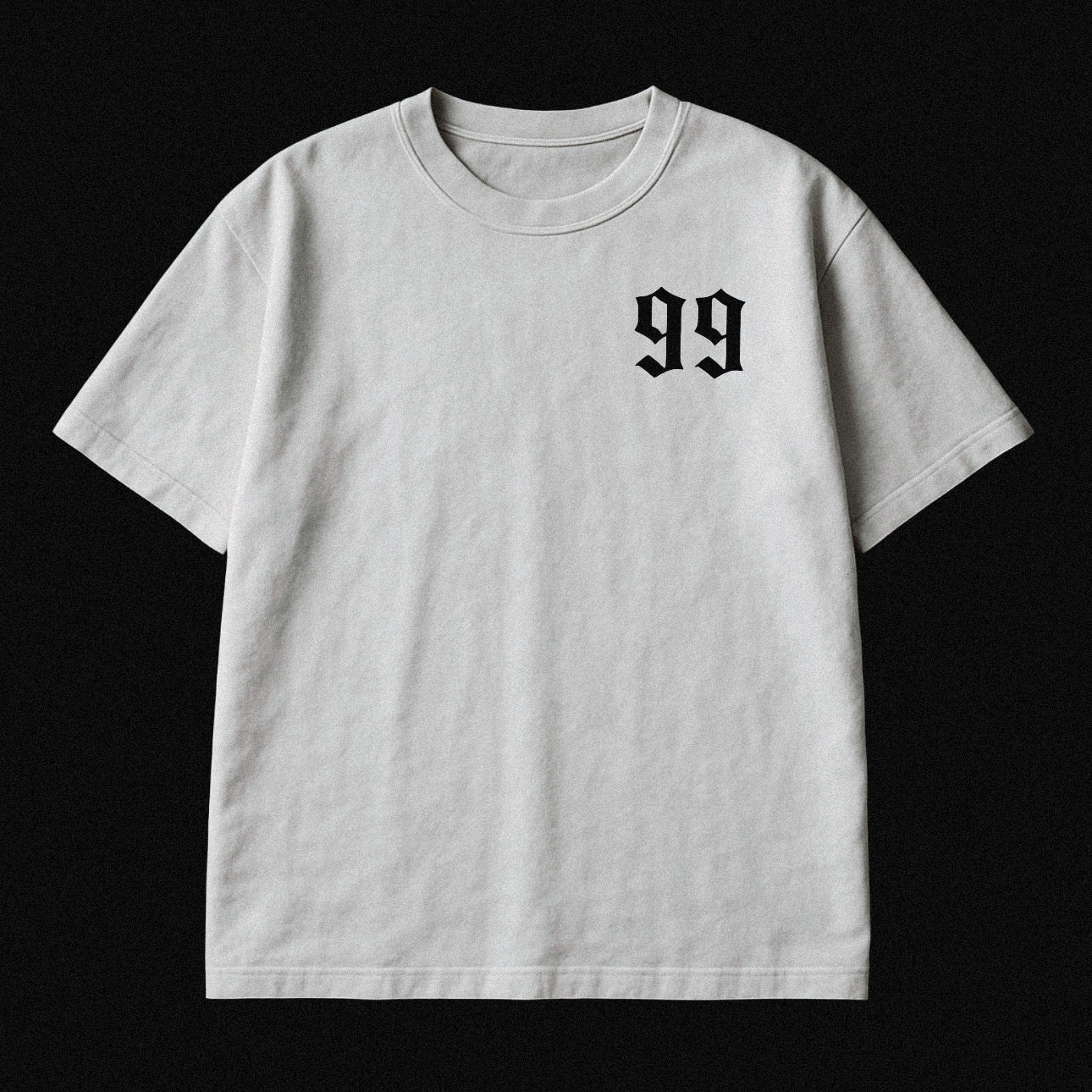 White T-Shirt – 99 (Old English) | Limited Edition