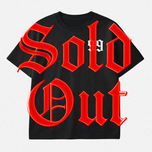 Black T-shirt – 99 (Old English) | Limited Edition